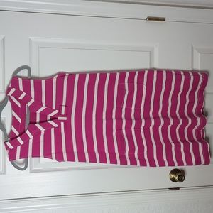 Kate spade tropez striped shift mini dress